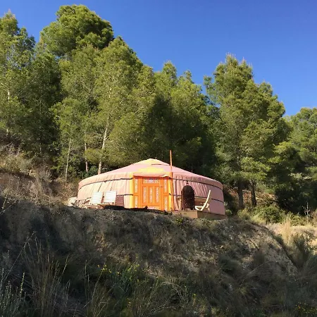 Luxusní stan La Yurta Naranja Finestrat